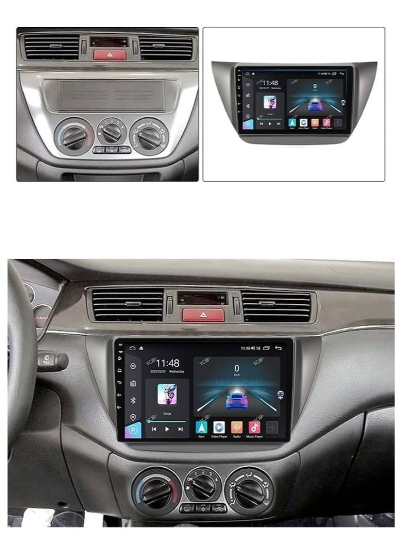 SHEZA STAR - Android Car Stereo for Mitsubishi Lancer 2005-2007 2GB RAM 32GB ROM Support Carplay, Mirror Link Wi-Fi BT, Radio GPS Navigation, 9 Inch IPS Touch Screen with AHD Camera Included - Image 1