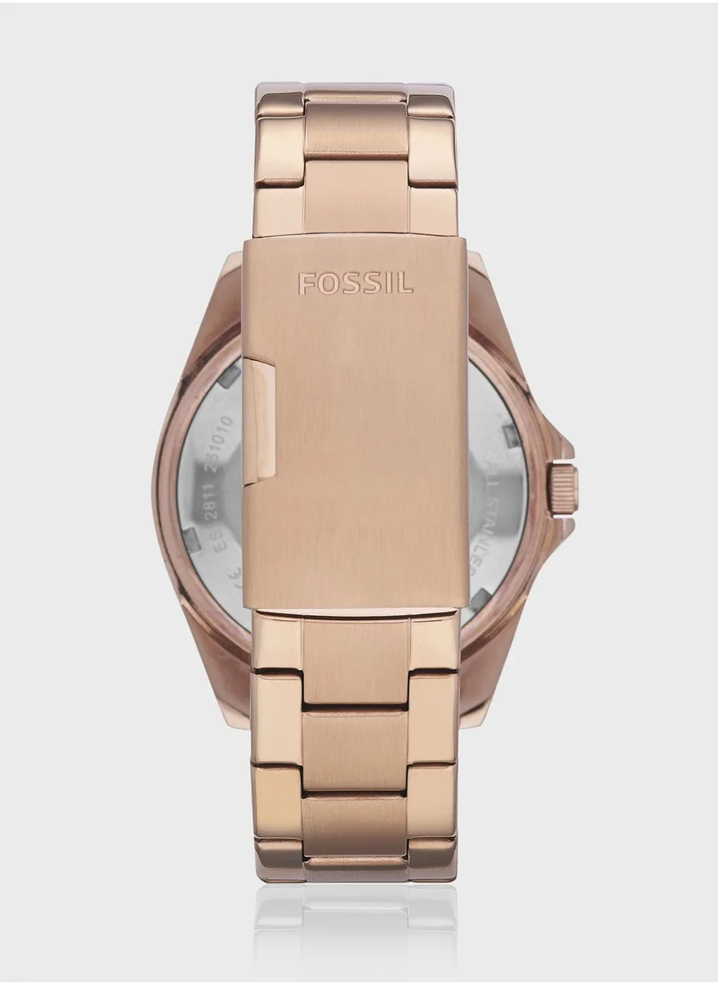 FOSSIL Riley Two Tone Analog Watch