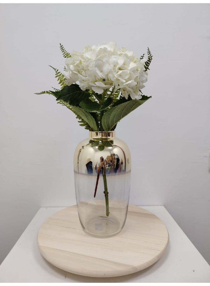 GOLD TOP TOUCH glass vase - Image 2