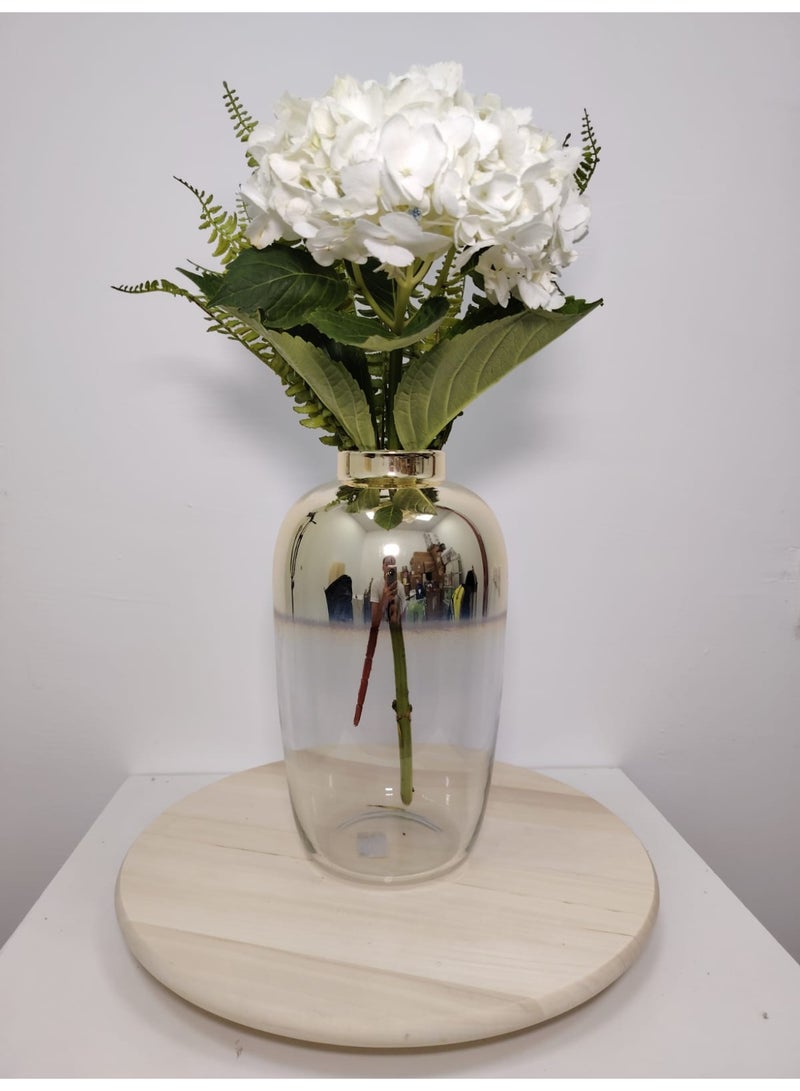 GOLD TOP TOUCH glass vase - Image 1