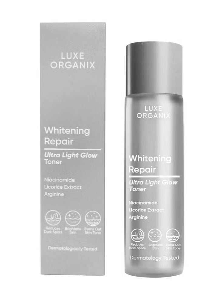 لوكس أورغانيكس تونر تبييض وإصلاح البشرة فائق اللمعان 150 مل