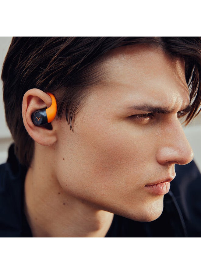 Beyer Dynamic Beyerdynamic Amiron 200 Bluetooth Open-back Ear-hook Ows Headphones Orange Black – Sports Running Long Battery Life Comfortable Call Gift Recommendation - Image 4