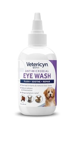 Vetericyn Plus Dog and Cat Eye Care | Flush and Soothe Eye Irritations, Dog Tear Stain Cleaner, Safe for All Animals. (Eye Care Kit) - Image 3