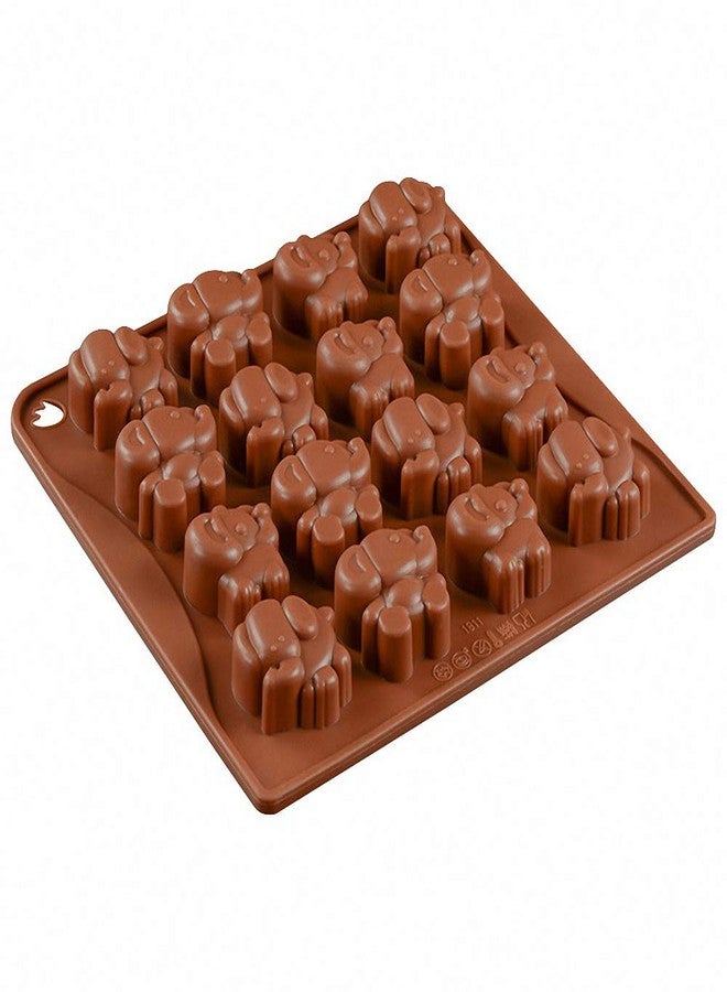 HiParty عبوتان من قوالب حلوى الشوكولاتة على شكل فيل، قوالب سيليكون على شكل فيل لصنع قنابل دهنية كيتو، قالب صغير لصنع الصابون وأقلام التلوين، قالب راتنج قابل للذوبان، صينية مكعبات ثلج، لوازم هدايا حفلات استقبال المولود - Image 2