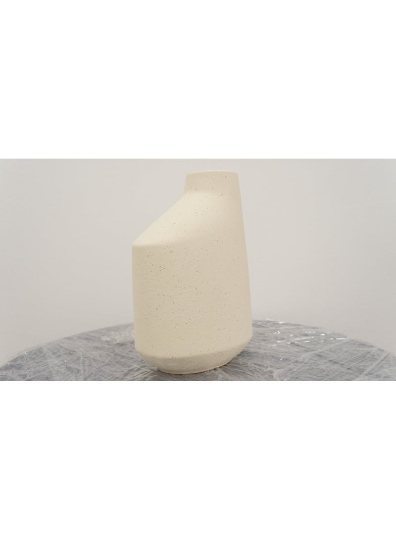 ELEGANT ASYMETRICAL CERAMIC VASE