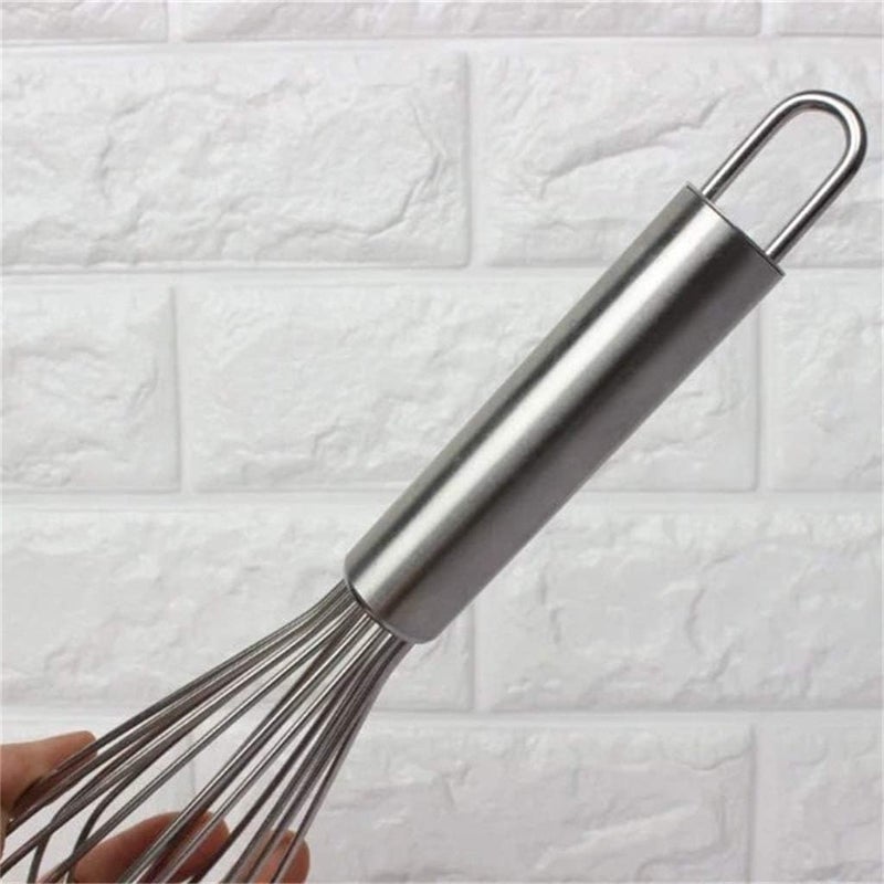 BS B&S Stainless Steel Whisk - 16 Inch Manual Egg Beater - Image 5