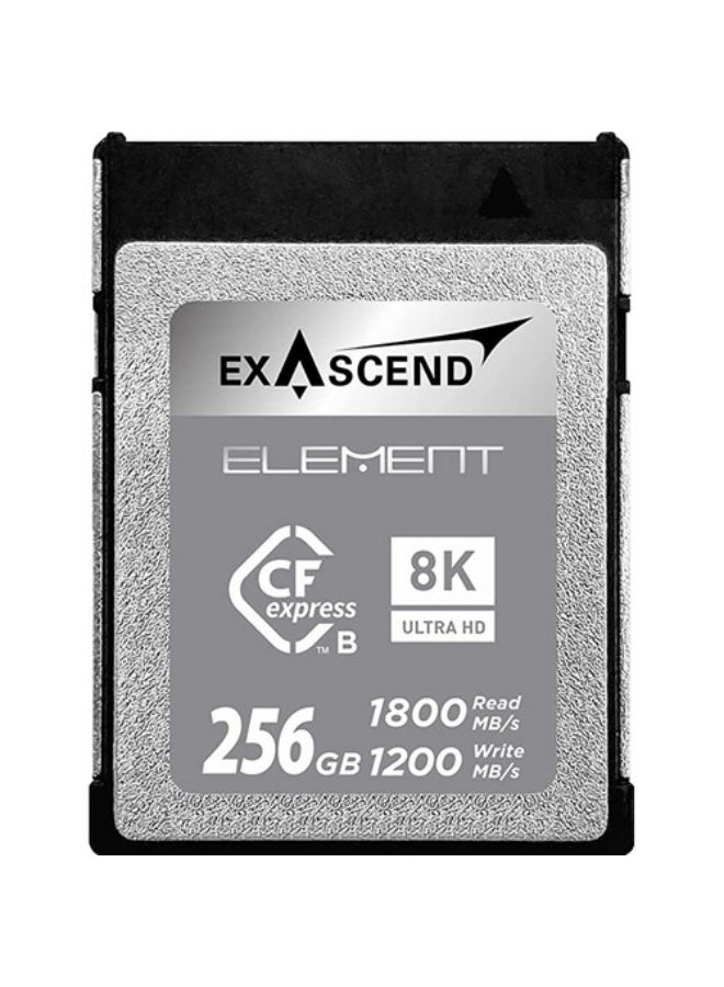 بطاقة الذاكرة CFexpress Type B من Exascend بسعة 256GB من سلسلة Element
