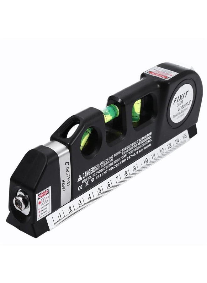 Laser Level Aligner Measuring Ruler Tape Vertical Line Ruler Measuring Level Instrument Horizontal 
