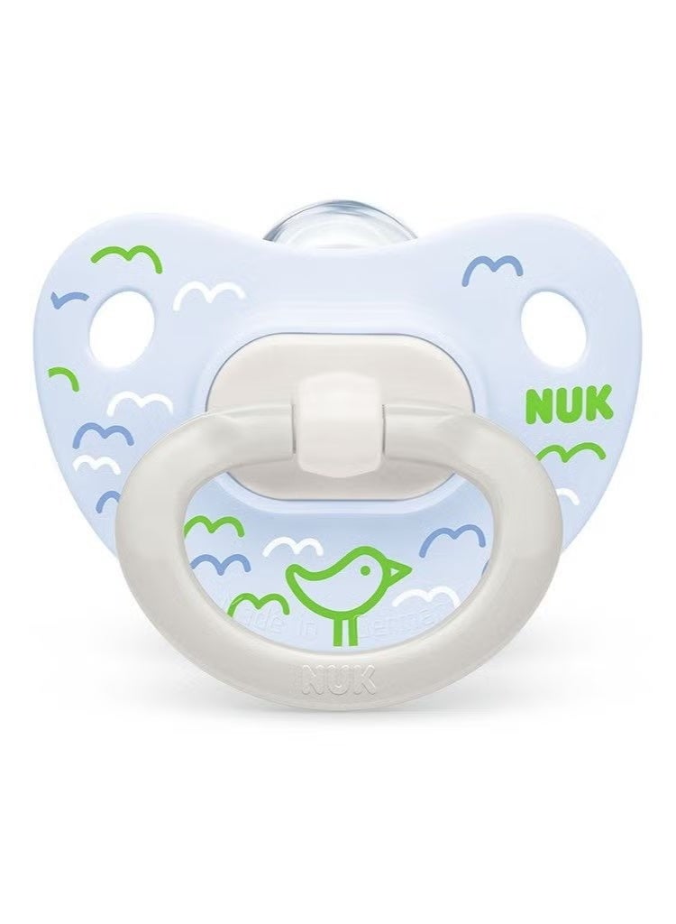 NUK Pacifier Silicone Size 1 Happy Days (1 Pc) - Image 1