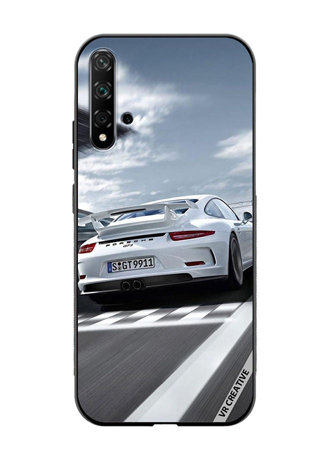 VR CREATIVE Protective Case Cover For Huawei Nova 5T Porsche 911 Design Multicolour - Image 1