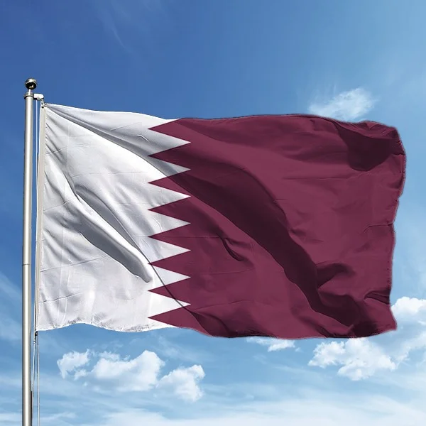 Özgüvenal Qatar Flag 70 x 105 cm