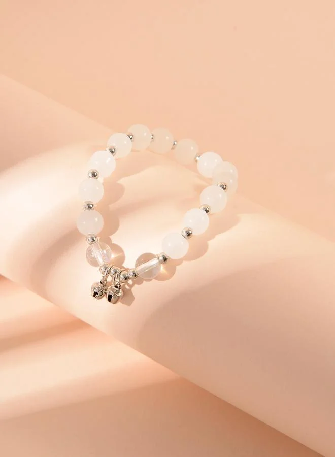 Take Two Multi-Color Beaded Stretch Bracelet
