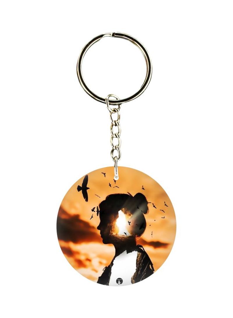 RKN Double Side Printed Keychain