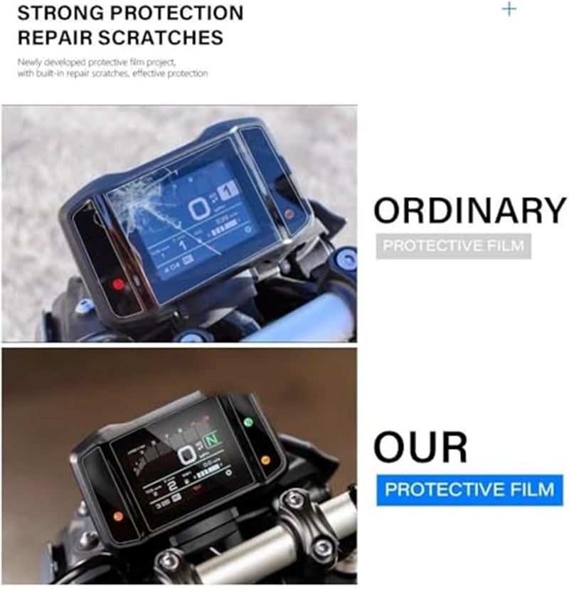 DEMULAX Motorcycle Dashboard Screen Protector - Image 3