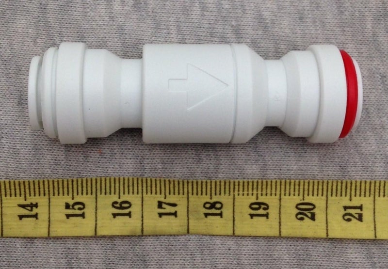 John Guest 1cm One Way Cheque Valve Ro Reverse Osmosis Water Filter Nsf - Image 1