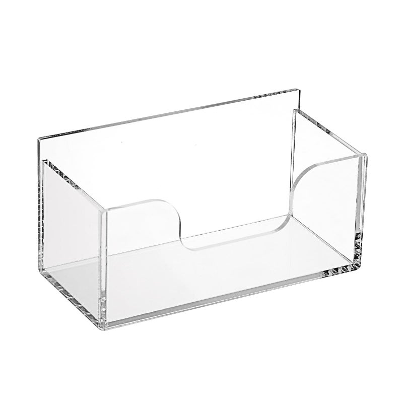 BTSKY 1PCS 3x5 Inch Acrylic Index Card Display Stand, Index Card Storage Rack For Home Business - Image 1