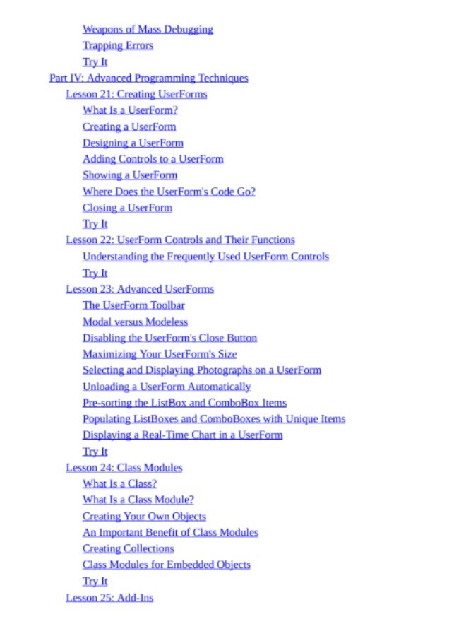 Excel VBA 24-Hour Trainer - Image 2