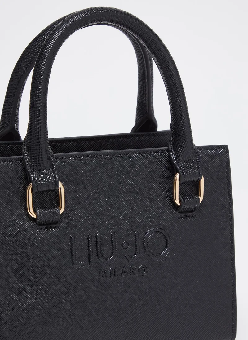 Liu Jo Black Shopping Tote