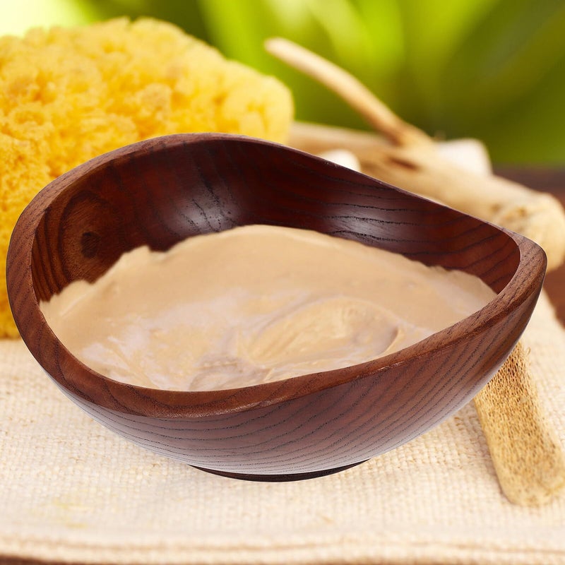 Small Acacia Wood Serving Bowl For Kitchen Dining Fruit Salad Wooden Bowl - Image 4
