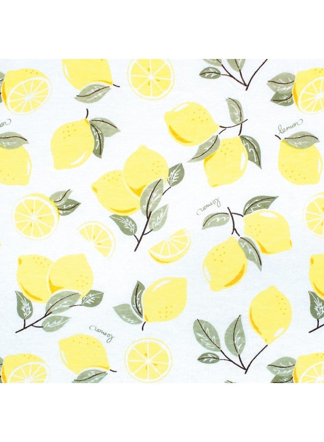 Hudson Baby Unisex Baby Cotton Toddler Pillow Case, Lemon, One Size - Image 2