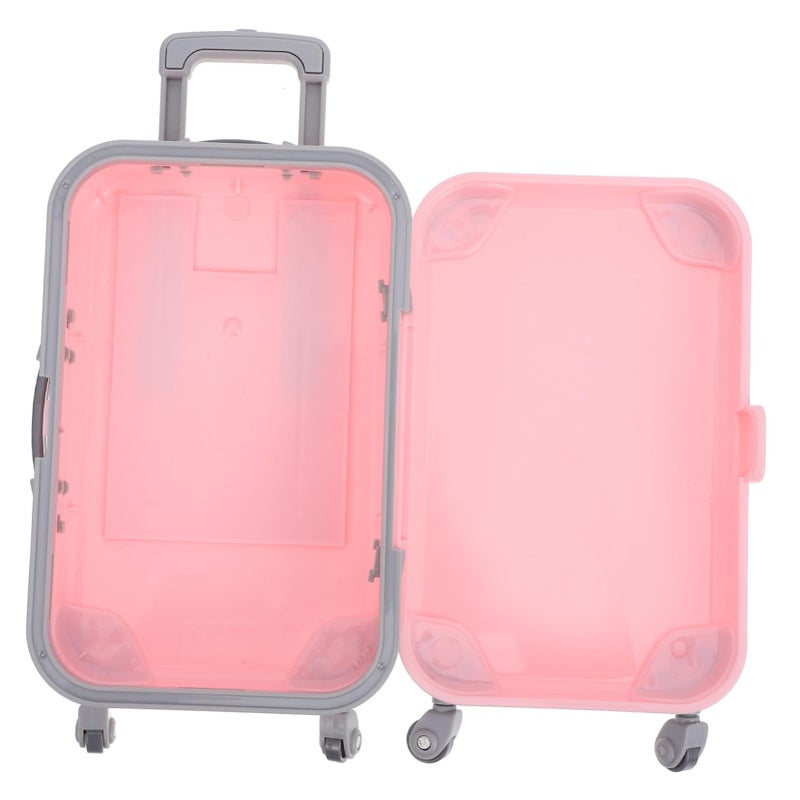 2Pcs Mini Suitcase Dollhouse Accessory Realistic Miniature Toy Fine Craftsmanship - Image 5