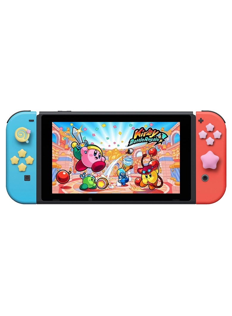 General Switch Star Kirby Theme Series Joystick Cap Button Sticker is suitable for OLED does not leave glue and can be shelled  - Image 4
