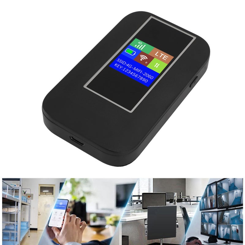 موجه واي فاي محمول 4G سرعة عالية 150 ميجابت في الثانية جهاز نقطة وصول واي فاي محمول مستقر للسفر إصدار آسيا MF860 - Image 4