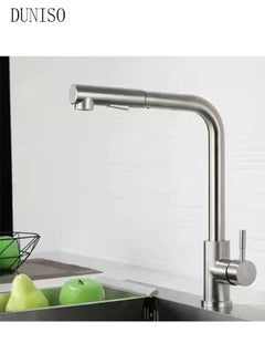 Stainless Steel Kitchen Faucet with 360° Rotating Water Outlet 3 Effluent Ways Of Water, Kitchen Sink Faucet Pull Out Brushed Nickel Single Handle Classic Style Fashion-forward Built to Last - pzsku/ZF7B75E1057B2302636A3Z/45/_/1711506273/53c64392-1b50-4ab9-a339-d690aeaceb93