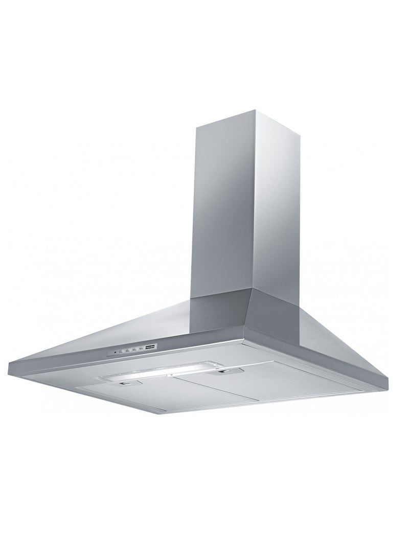 franke Kitchen Hood 90 cm 145 Watt Max Air Flow 430 m³/h Efficient LED Lighting Push Button Control Stainless Steel FJO 924 - Image 1