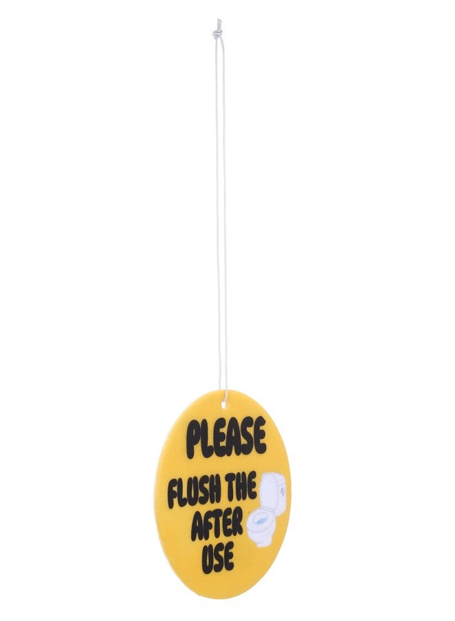 Akaar's Aromatic Hanging Air Freshener for Toilet | Lemon Yellow| Quirky Design (2) - Image 5