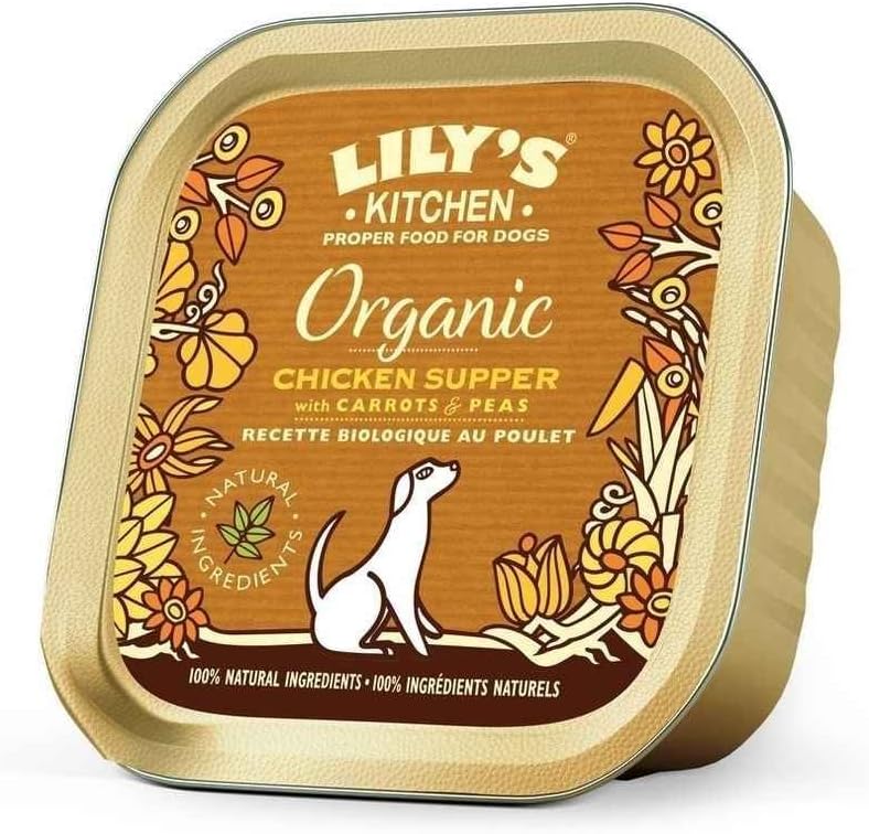Lily's Kitchen Organic Chicken Supper Wet Dog Food - 150G