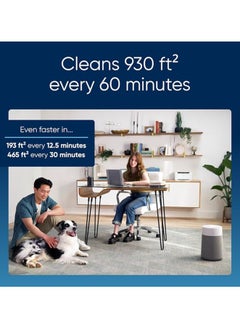 Blueair Blue Pure 511i Max | Air Purifier for Small Rooms, Bedroom, Home, Cleans 920 sqft in one hour, HEPASilent Air Cleaner for Pets, Allergens, Virus, Dust, Mold, Smoke  - Image 4