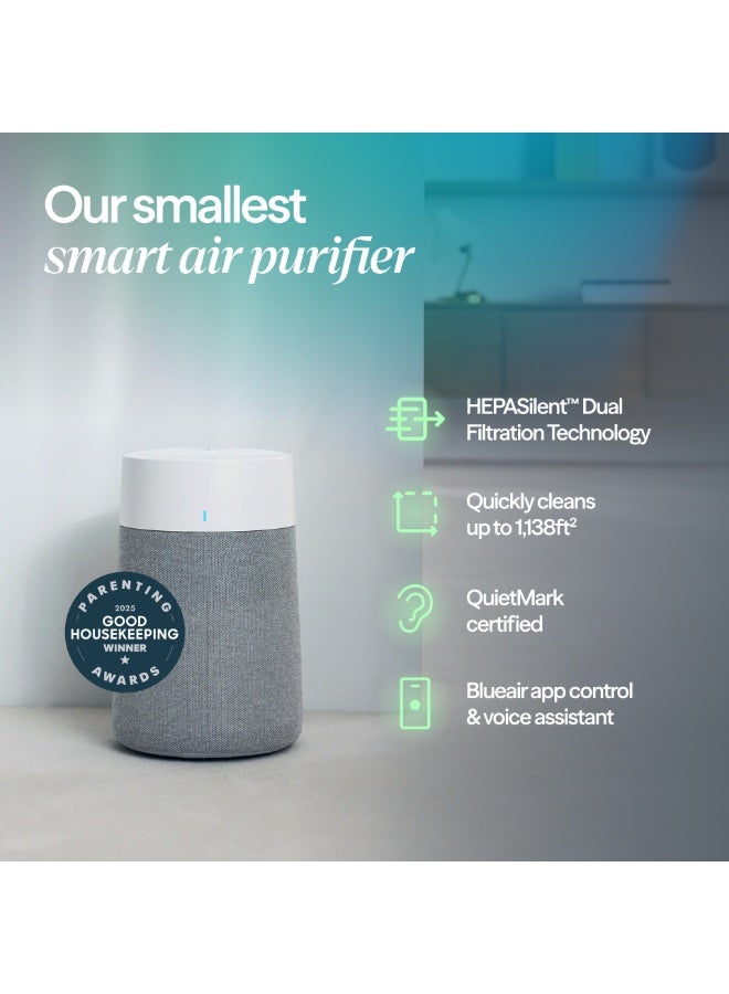 Blueair Blue Pure 511i Max | Air Purifier for Small Rooms, Bedroom, Home, Cleans 920 sqft in one hour, HEPASilent Air Cleaner for Pets, Allergens, Virus, Dust, Mold, Smoke - Image 4