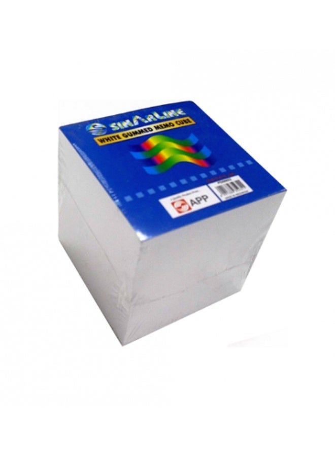 SINARLINE - Note Paper not-sticky Cube 9x9x9 cm - 870 Sheets Pack - White - Image 2