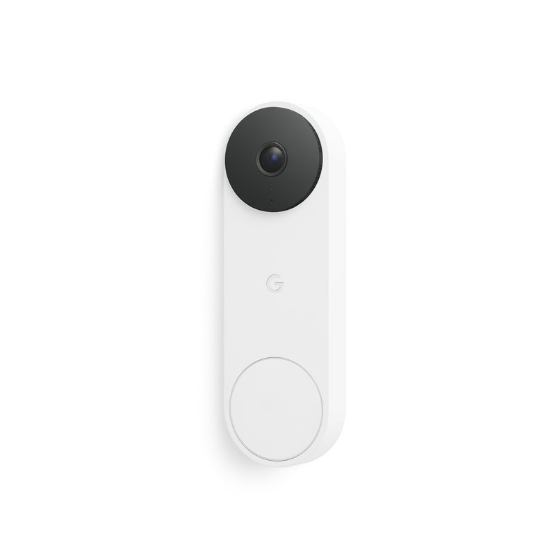 Google Nest Doorbell Wired 3rd Gen 2K Video and Gemini Live View Night Vision 2Way Audio Works with Google Home 2025 Model Snow - Image 2