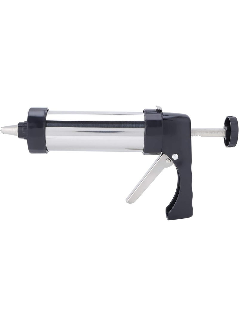 Cookie Press for Baking, Churro Maker Machine, Stainless Steel Spritz Cookie Press Gun kits with 13 Cookie Discs 8 Piping Tips, for Home DIY Biscuit Maker and Cake Icing Decoration - Image 3