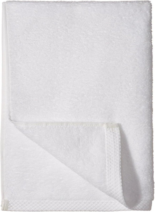AYUS Luxury White Hand Towels - Soft Circlet Egyptian Cotton, Highly Absorbent Hotel Spa Bathroom Towels Collection (16 x 24 Inch, Pack of 12) - Image 2