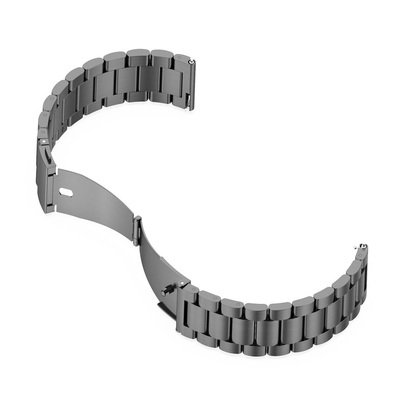 إيروريكس سوار ساعة هواوي واتش 4 / 4 برو من الفولاذ المقاوم للصدأ بثلاث حبات (رمادي) - Image 3