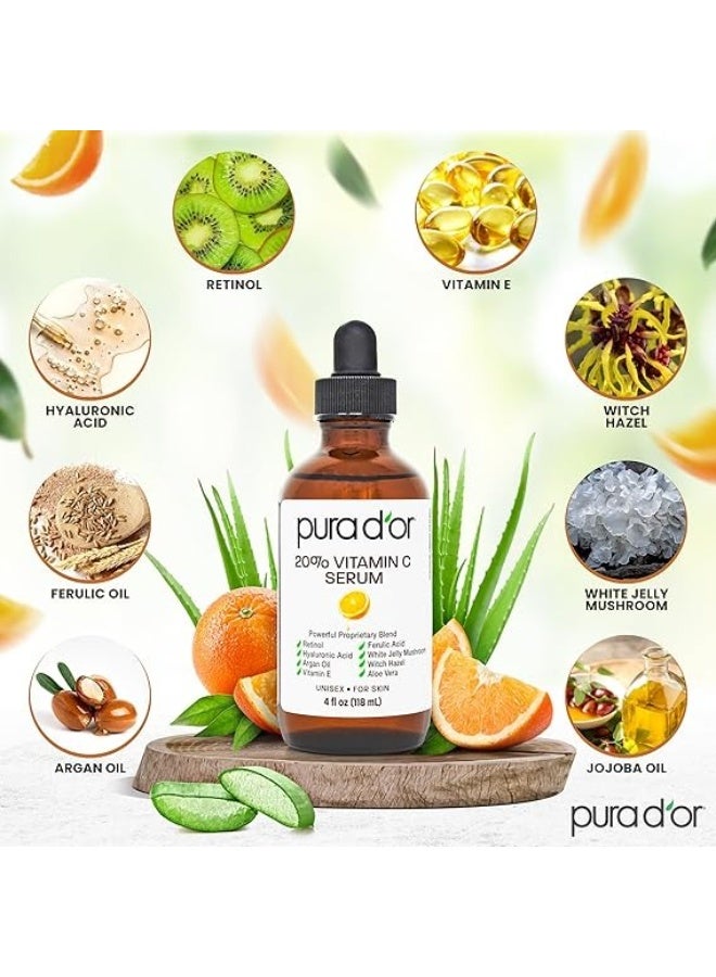 بيورا دور سيروم بيورا دور الاحترافي، 20% فيتامين سي، 1 أونصة سائلة (29.57 مل) - Image 2