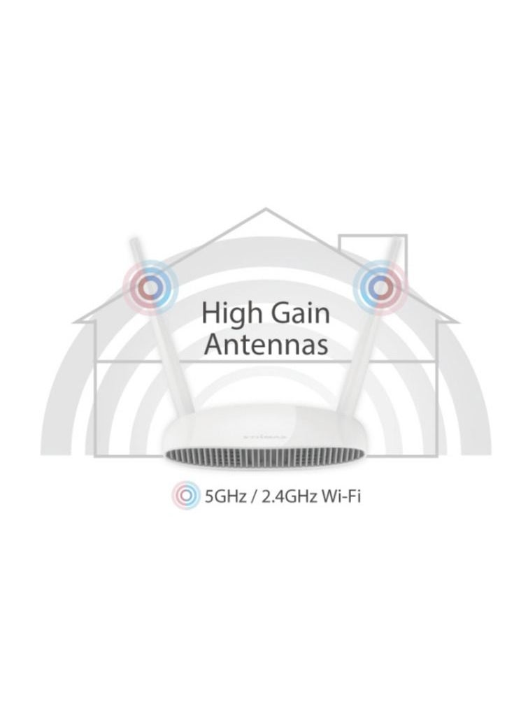 EDIMAX ROUTER WITH SPEED UP 1200MBPS.