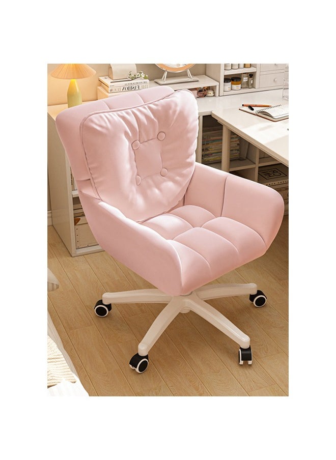 Computer Chair Backrest Swivel Chair Study Chair Bedroom Makeup Chair Pink - pzsku/ZF7B7FEE182FFB8A59C04Z/45/_/1730271660/c30dd0b3-c9ac-43fc-8bbb-b4c4a529f291