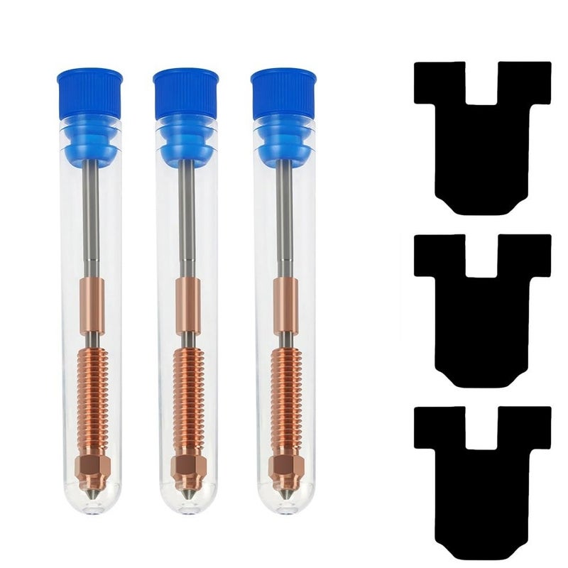 Creality Ender 3 V3 Plus High Flow Hotend Kit Quick Swap Nozzle 3PC 0 6mm With Sock - Image 2