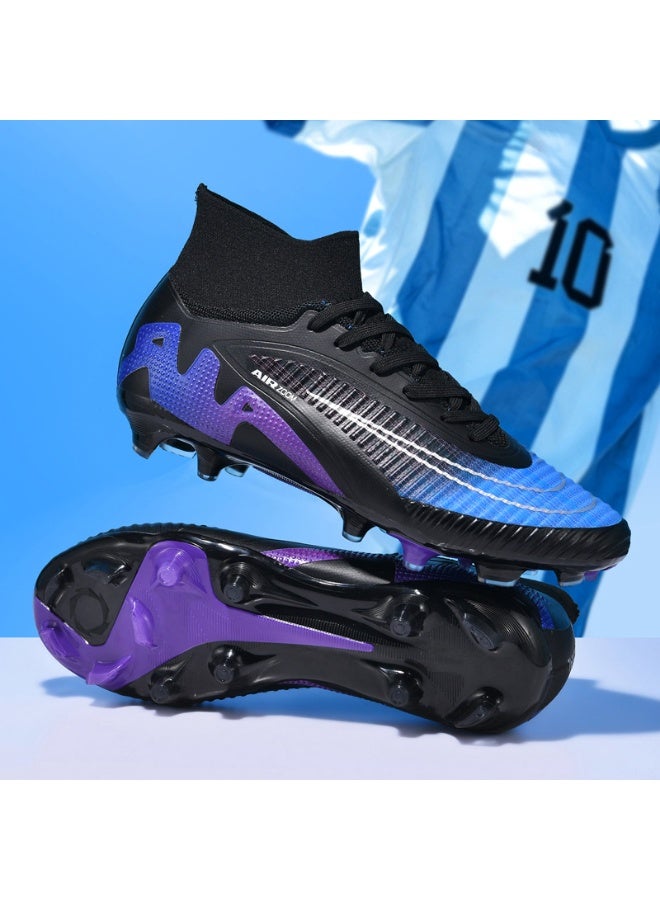 سكت شيكترو أحذية كرة قدم عالية الرقبة، متوفرة بتصاميم للكبار والصغار، مناسبة للمباريات والتدريبات. - Image 3