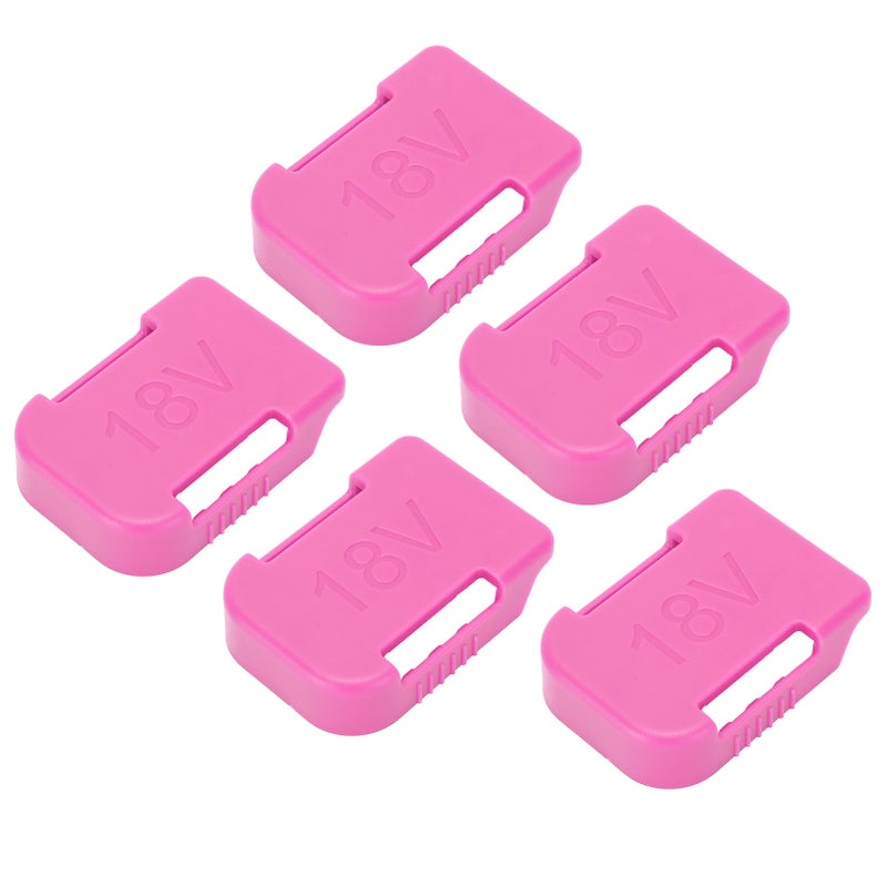 5Pcs Dual Using 18V Tool Battery Storage Holder Slot Battery Mounts for Makita/Bosch - Image 5
