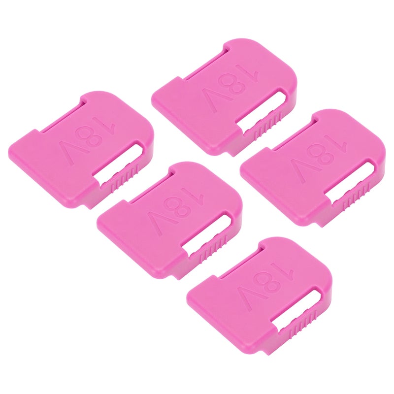 5Pcs Dual Using 18V Tool Battery Storage Holder Slot Battery Mounts for Makita/Bosch - Image 3