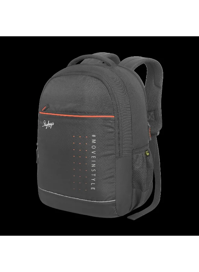 Skybags SKYBAGS IKON 02 Unisex Grey College Backpack - SK BPIKO2EGRY