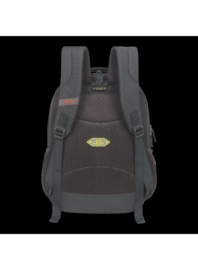 Skybags SKYBAGS IKON 02 Unisex Grey College Backpack - SK BPIKO2EGRY