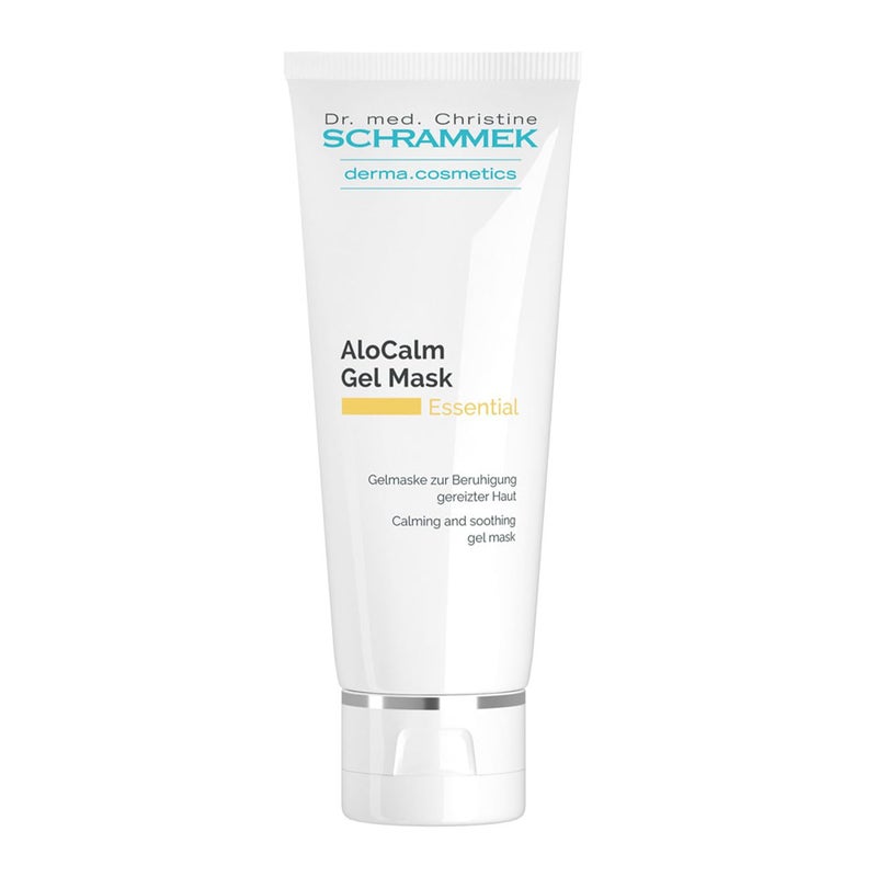 Schrammek Dr AloCalm Gel Mask 25 fl oz  Intensive Skincare with Aloe Vera  Hyaluronic Acid  Hydrates Skin  All Skin Types  PostSun Care