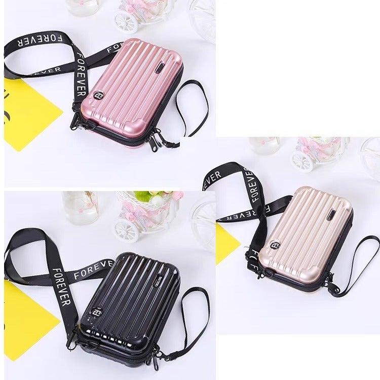 PC Hard Shell Small Square Crossbody Bag - Image 1