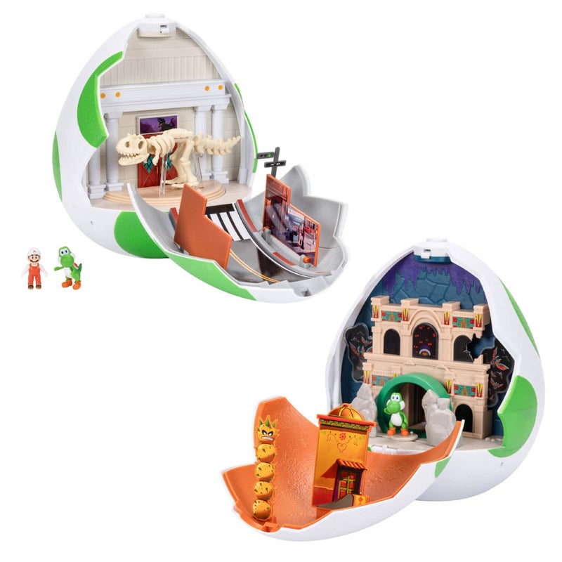 Nintendo The Super Mario Galaxy Movie Yoshi Egg Playset with Mini Figures - Image 2